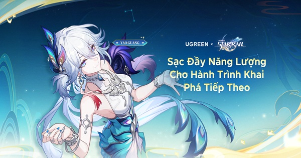 UGREEN chính thức công bố hợp tác với Honkai: Star Rail của HoYoverse