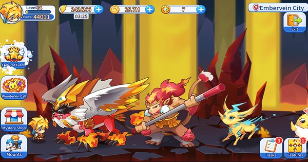 Fantasia Topia – Game MMORPG giả tưởng cho sưu tầm linh thú